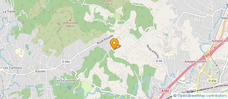 localisation de l'entreprise SPRING IS COMING ORGANISATION  AUBAGNE