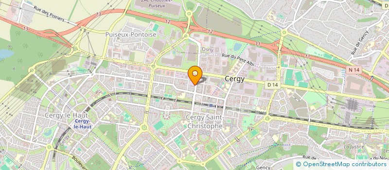 localisation de l'entreprise SPRING SERVICE  CERGY