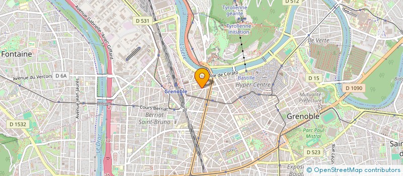 localisation de l'entreprise SPRING UP NETTOYAGE à GRENOBLE