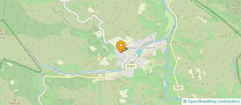 localisation de l'entreprise SPRINGATE  DURBAN-CORBIERES