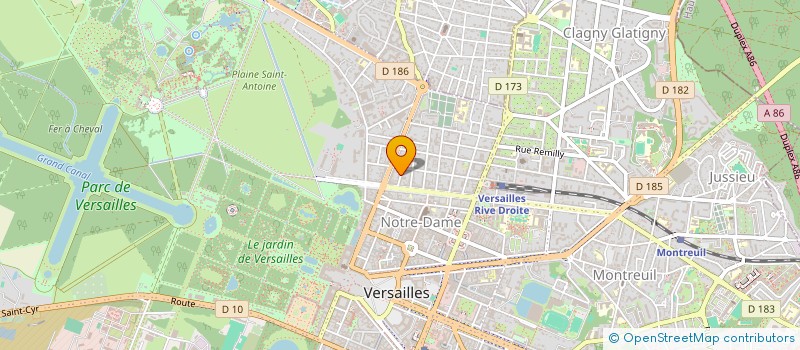 localisation de l'entreprise SPRINGBOK AM  VERSAILLES