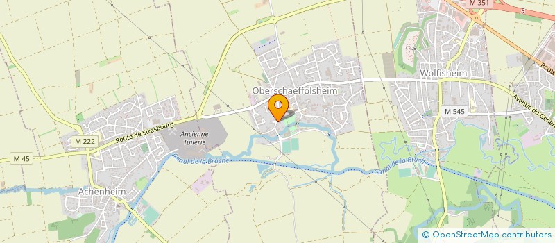 localisation de l'entreprise SPRINGER DIRECT  OBERSCHAEFFOLSHEIM