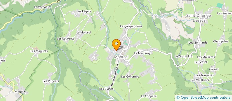 localisation de l'entreprise SPRINGER'S SIGNATURE  MONTCEL