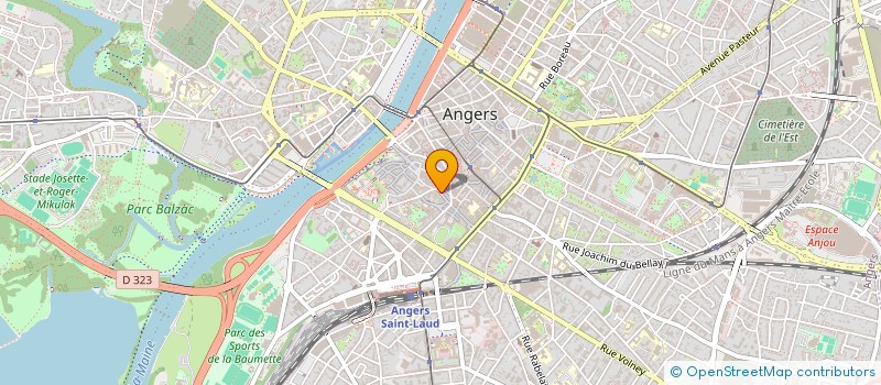 localisation de l'entreprise SPRINGFIELD à ANGERS