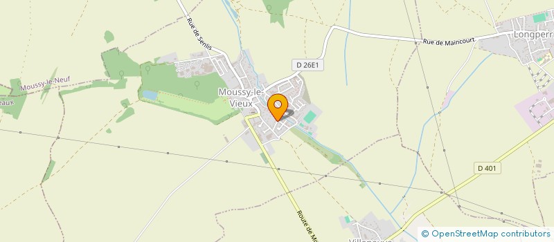 localisation de l'entreprise SPRINGFIELD BURGER  MOUSSY-LE-VIEUX