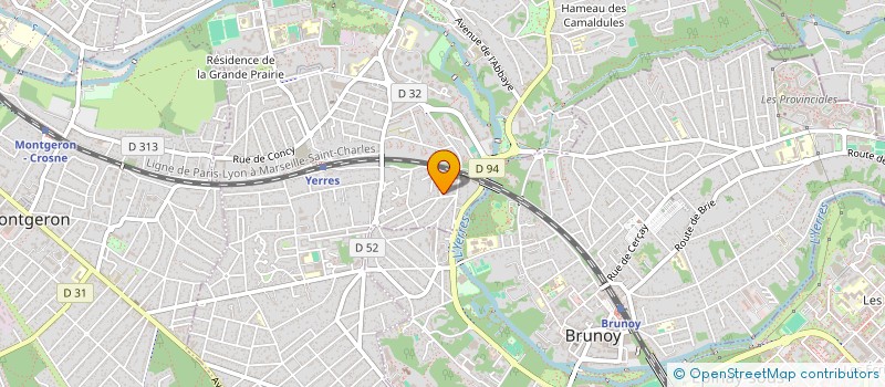localisation de l'entreprise SPRINGTECH à ERMONT