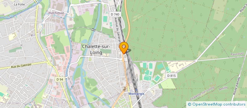 localisation de l'entreprise SPRINKLER EQUIPEMENT à CHALETTE-SUR-LOING