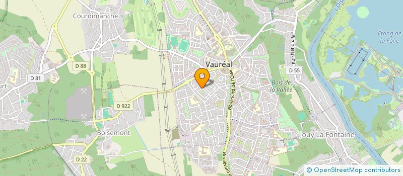 localisation de l'entreprise SPRINKLER PRO  VAUREAL