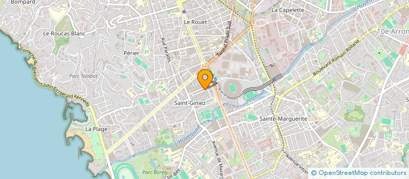 localisation de l'entreprise SPRINT à MARSEILLE
