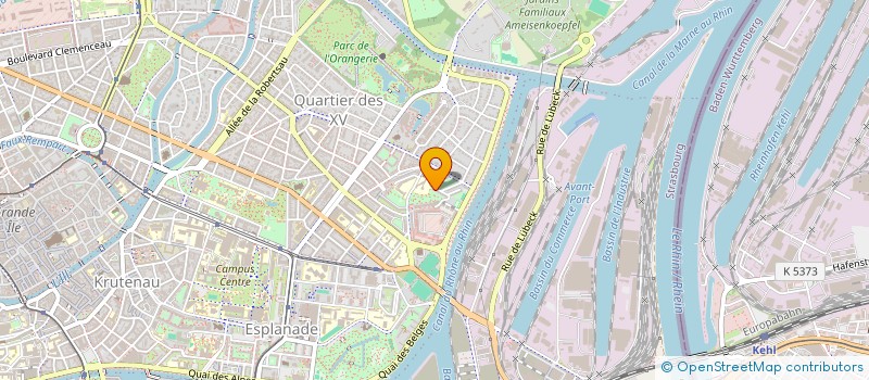 localisation de l'entreprise SPRINT  STRASBOURG