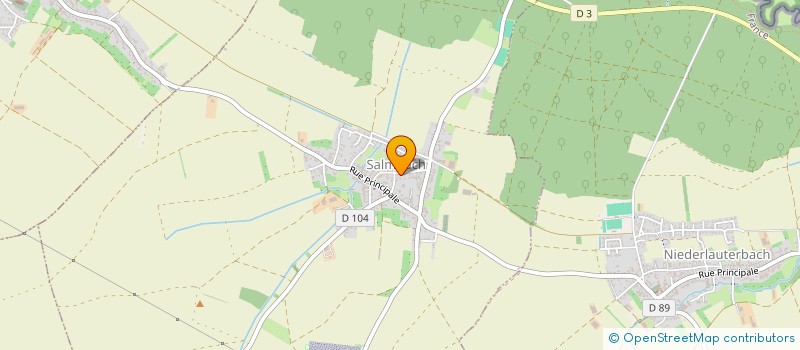 localisation de l'entreprise SPRINT CANIN 67  SALMBACH