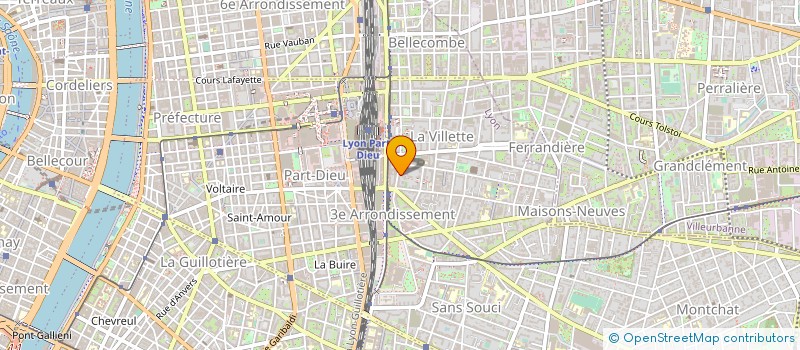 localisation de l'entreprise SPRINT ELECTRONICS AND DISTRIBUTION  LYON