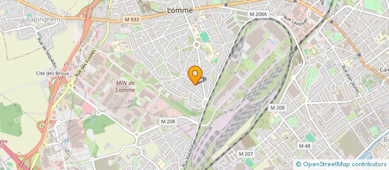 localisation de l'entreprise SPRINT EXPRESS à LILLE