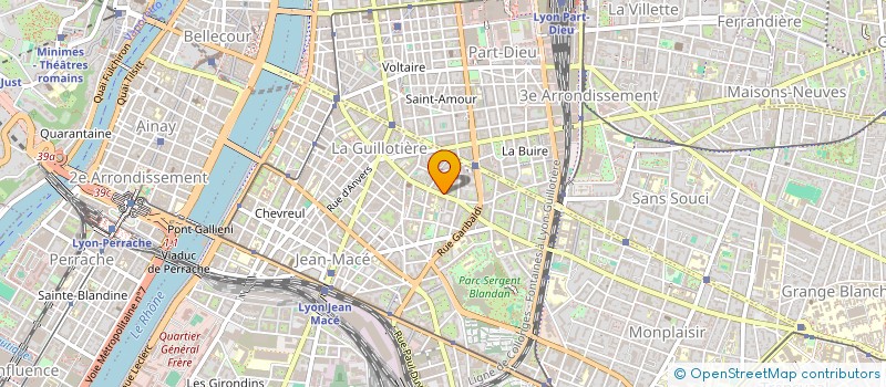 localisation de l'entreprise SPRINT FORMATION  LYON