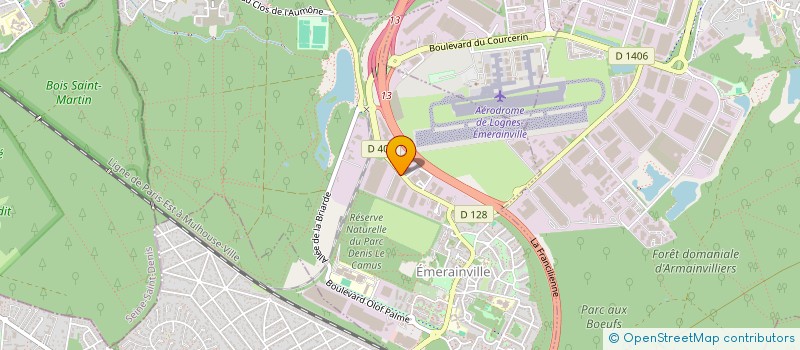 localisation de l'entreprise SPRINT PARIS à EMERAINVILLE