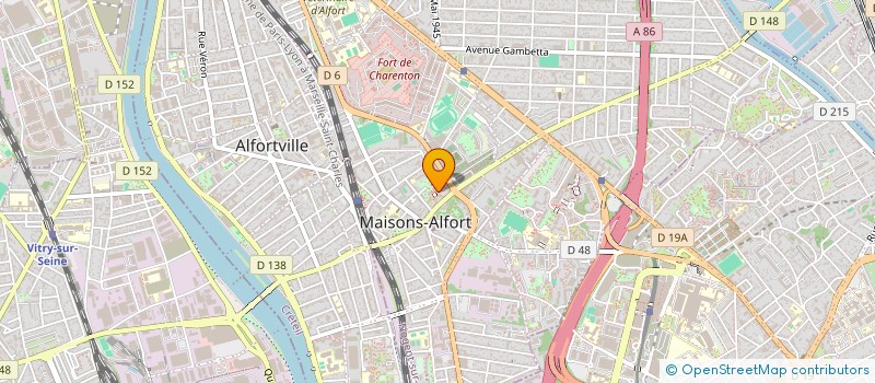 localisation de l'entreprise SPRINT PRODUCTION  MAISONS-ALFORT