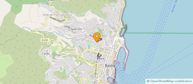 localisation de l'entreprise SPRINT RACING CLUB à BASTIA