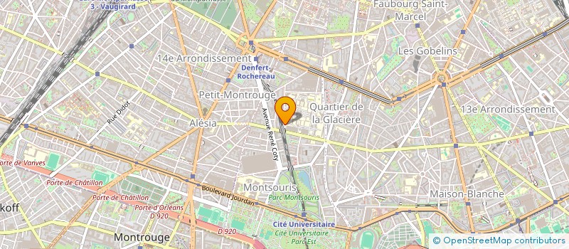 localisation de l'entreprise SPRINT SERVICES  PARIS