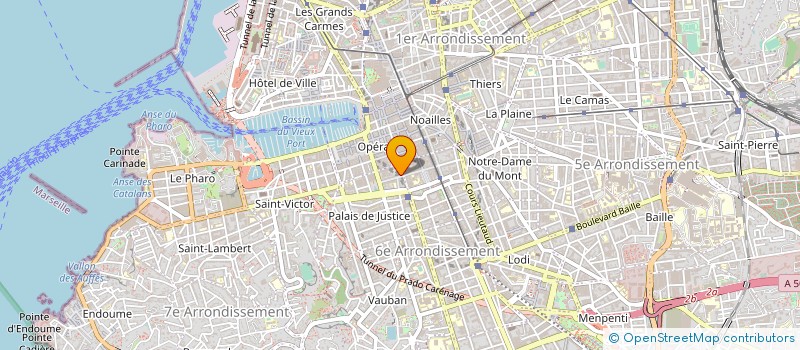 localisation de l'entreprise SPRINT-TELECOM à MARSEILLE