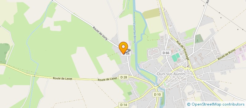 localisation de l'entreprise SPRINTCAR DUNOIS  DUN-SUR-AURON