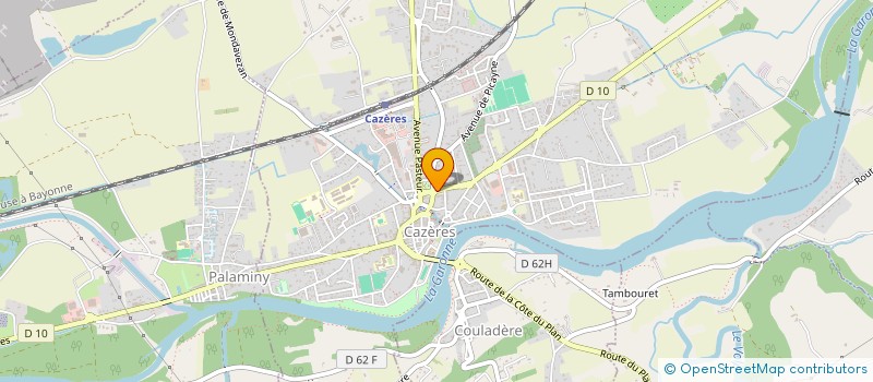 localisation de l'entreprise SPRINTER CAZERES à CAZERES