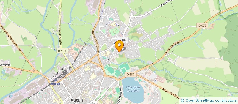 localisation de l'entreprise SPRINTER CLUB AUTUNOIS à AUTUN