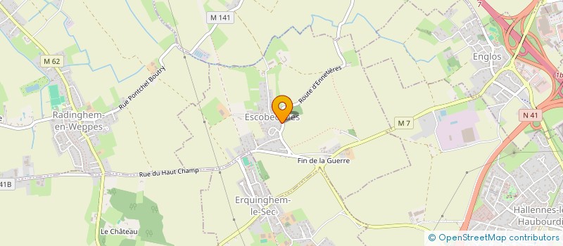 localisation de l'entreprise SPRINTER CLUB ESCOBECQUES à ESCOBECQUES