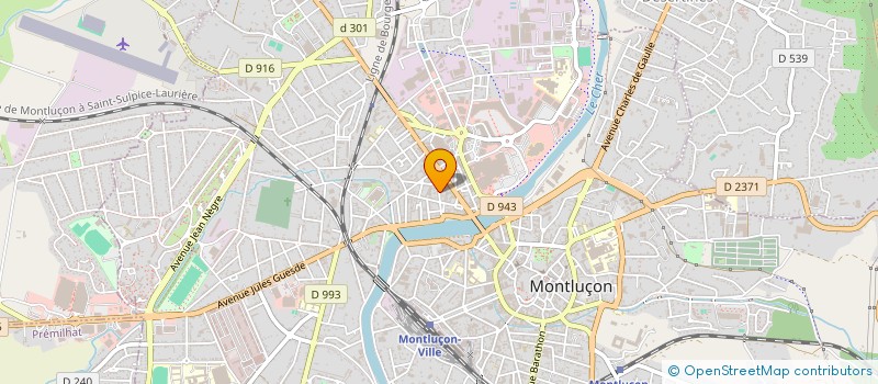 localisation de l'entreprise SPRINTER CLUB MONTLUCONNAIS à MONTLUCON