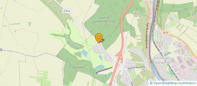 localisation de l'entreprise SPRINTER-CLUB SARREGUEMINES 57  SARREGUEMINES