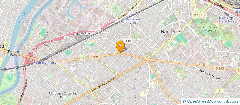 localisation de l'entreprise SPRINTER COURSES à NANTERRE