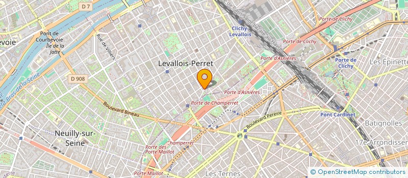 localisation de l'entreprise SPRITES à LEVALLOIS-PERRET