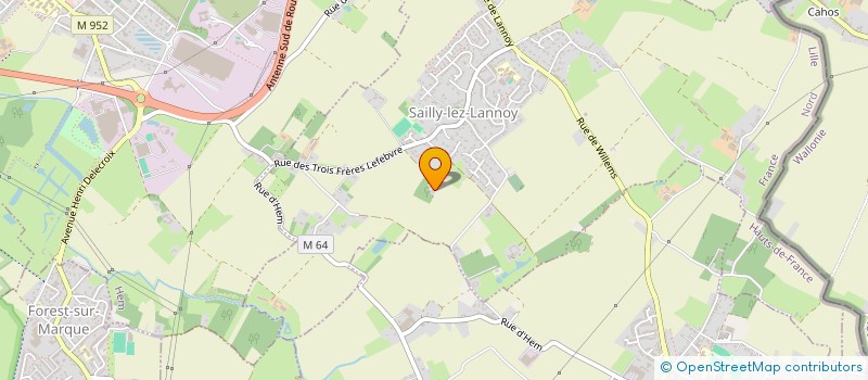 localisation de l'entreprise SPRITZ  SAILLY-LEZ-LANNOY