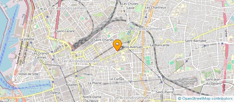 localisation de l'entreprise SPRITZ LA FABRIQUE PETILLANTE à MARSEILLE