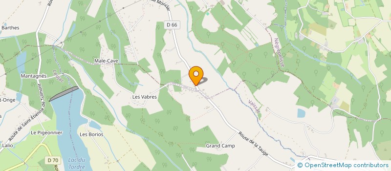 localisation de l'entreprise SPRITZ PIZZA à SAINT-ETIENNE-DE-TULMONT