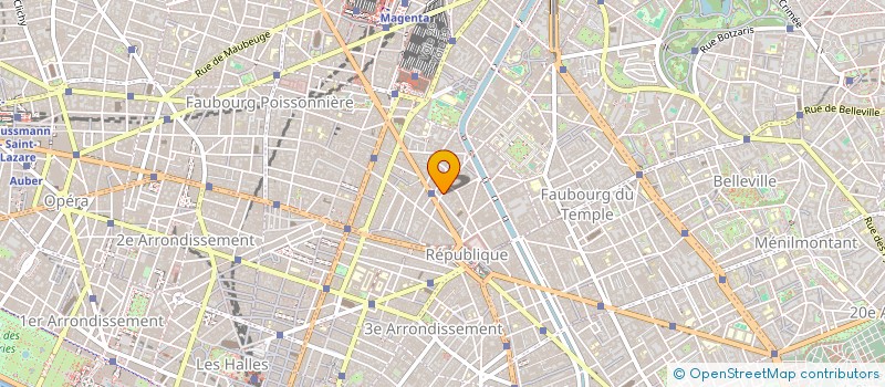 localisation de l'entreprise SPRITZ62  PARIS