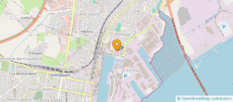 localisation de l'entreprise SPRM SOC POSE REVETEMENTS ET MOQUETTES à SAINT-NAZAIRE