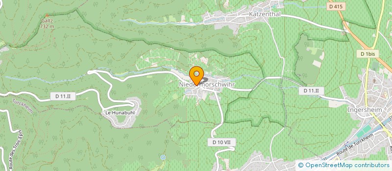 localisation de l'entreprise SPROCHPOLITIK- LANGUE ALSACIENNE  NIEDERMORSCHWIHR