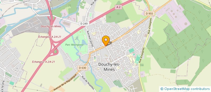 localisation de l'entreprise SPROFIT à DOUCHY-LES-MINES