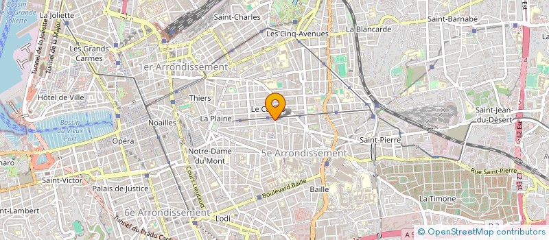 localisation de l'entreprise SPRONET MEDITERRANEE à MARSEILLE