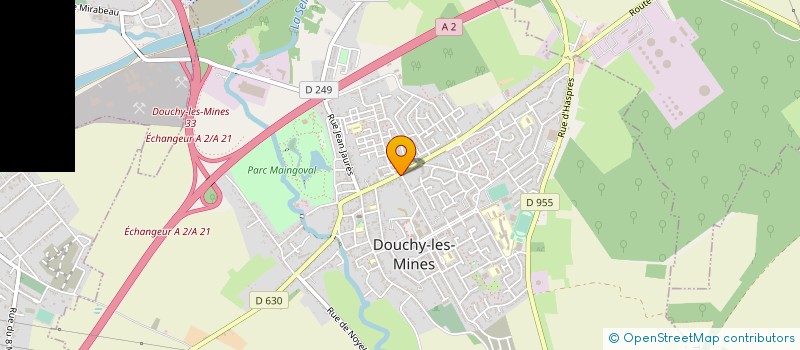 localisation de l'entreprise SPRONKEN ORTHOPEDIE FRANCE à DOUCHY-LES-MINES