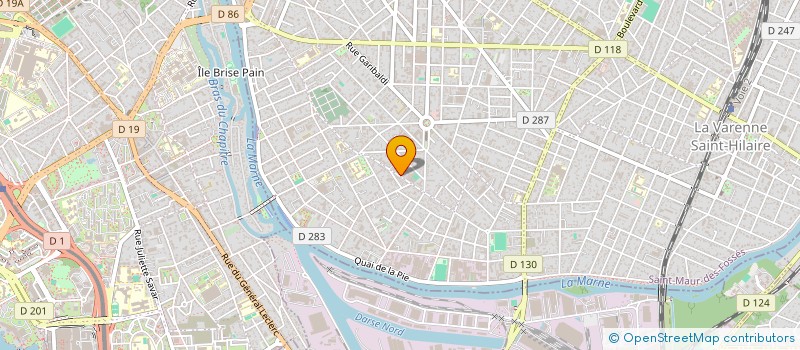 localisation de l'entreprise SPRT ZOO  MONTEVRAIN