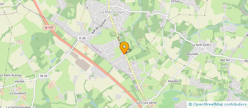localisation de l'entreprise SPS à TREILLIERES