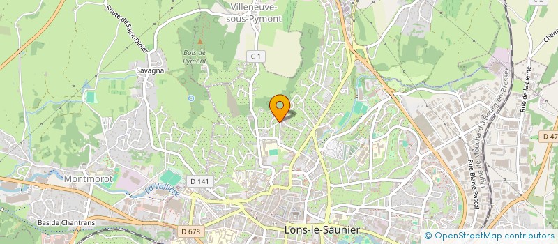 localisation de l'entreprise SPS à LONS-LE-SAUNIER