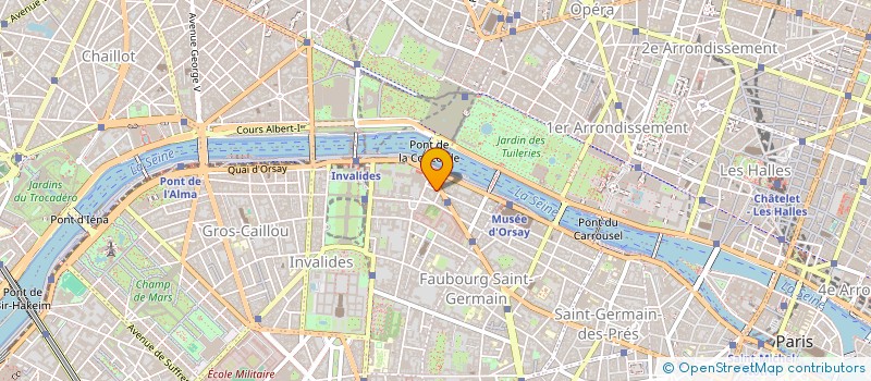 localisation de l'entreprise SPS  PARIS