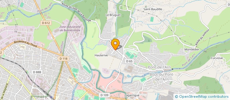 localisation de l'entreprise SPS  PONT-DE-LARN