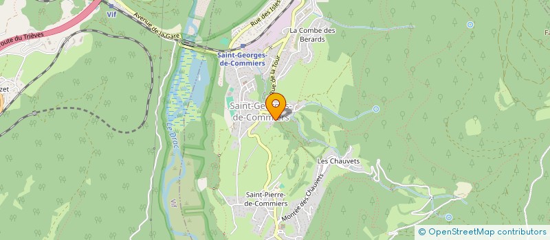 localisation de l'entreprise SPS'ALP à SAINT-GEORGES-DE-COMMIERS