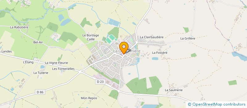localisation de l'entreprise SPS BASKET-BALL ASSOCIATION à MONTAIGU-VENDEE