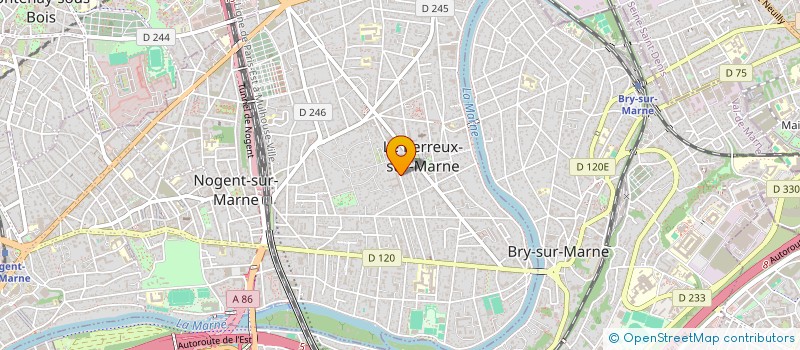 localisation de l'entreprise SPS COMMUNICATION à LE PERREUX-SUR-MARNE