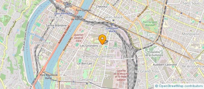 localisation de l'entreprise SPS HOLDING  LYON