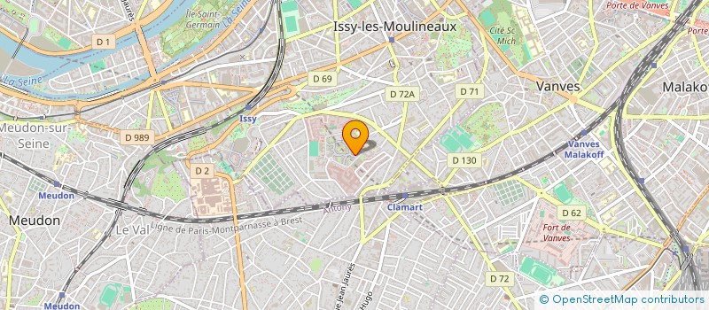 localisation de l'entreprise SPS IT CONSULTING à ISSY-LES-MOULINEAUX